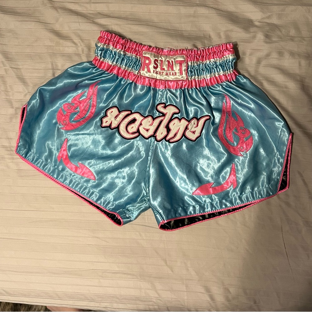 RSLNT brand Muay Thai shorts unisex Small